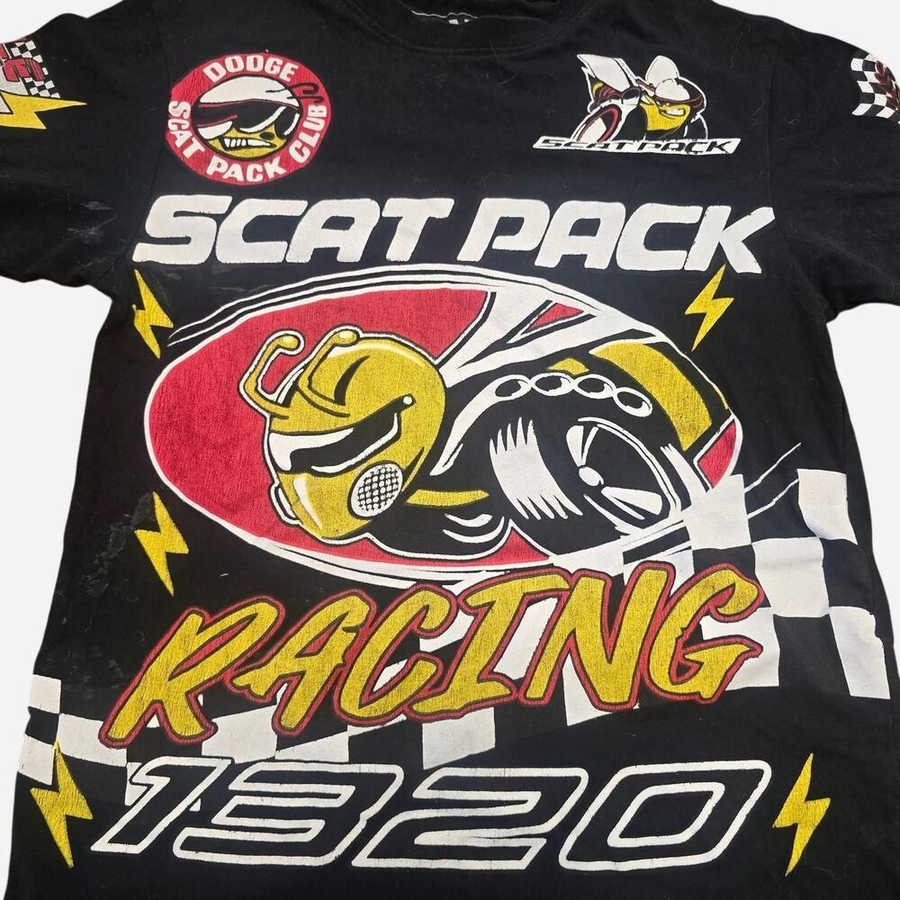 Reason Men's Black and White T-shirt racing racecar